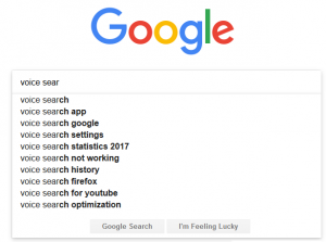 Google's Related Searches for Voice Search